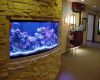 Встроенный аквариум в стену